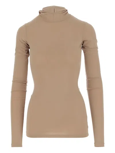 DARKPARK HIGH-NECK HOODED TOP