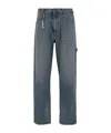 Darkpark High-waisted Straight-leg Jeans In Blue