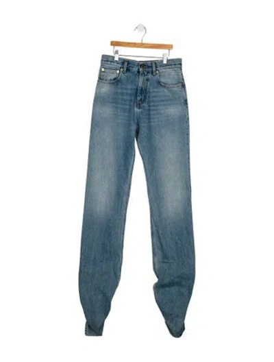 Pre-owned Darkpark High-rise Skinny Leg Jeans W/ Tags In Blue