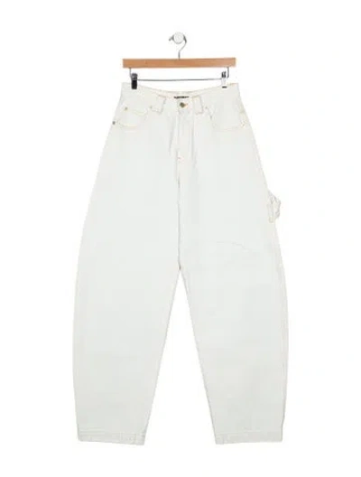 Pre-owned Darkpark High-rise Wide Leg Jeans In Multi
