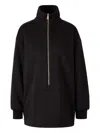 Darkpark Hooded Kangaroo Pocket Sweatshirt In Black