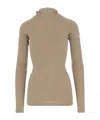 Darkpark Billie Jersey In Stretch Fabric In Neutral