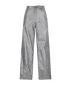 Darkpark Iris - Paper Bag Lurex Flock Denim In Gray
