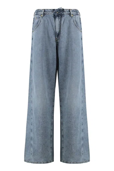 DARKPARK IRIS 5-POCKET STRAIGHT-LEG JEANS