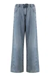 Darkpark Iris 5-pocket Straight-leg Jeans In Blue