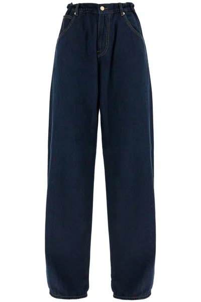 Darkpark Jeans Iris Con Vita A Sacchetto In Blue