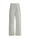 Darkpark White Carpenter Lisa Cotton Denim Jeans