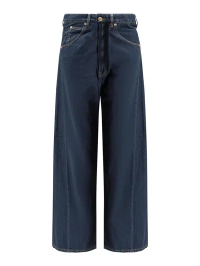 Darkpark Jeans Fold Over Ines In Blue