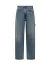 Darkpark John Cotton Denim Jeans In Blue