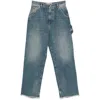 Darkpark Lisa Light Blue Washed Ripped Jeans In Multicolor