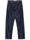 Shop Darkpark Jeans In Raw Blue Denim
