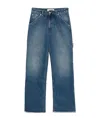 Darkpark Jeans With Belt Loops In Blue