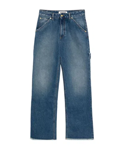 Darkpark Jeans With Belt Loops In Blue