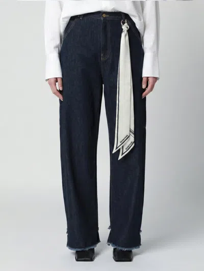 Darkpark Jeans Woman Color Denim In Blue
