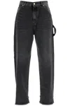 Darkpark Black Lisa Loose Fit Carpenter Jeans
