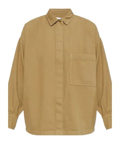 Darkpark Jenny Denim Shirt In Brown
