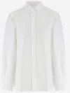 Darkpark Long-sleeve Button-down Shirt In White