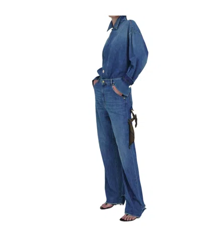 Darkpark Jodie Denim Shirt In Blue