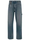 Darkpark John Cotton Denim Jeans In Grey