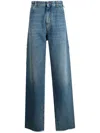 Darkpark High-waist Straight-leg Jeans