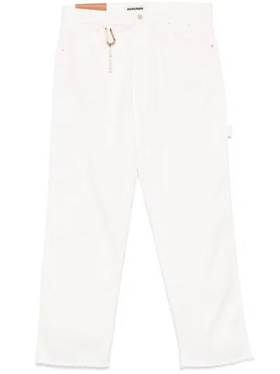 Darkpark John Jeans In White Denim