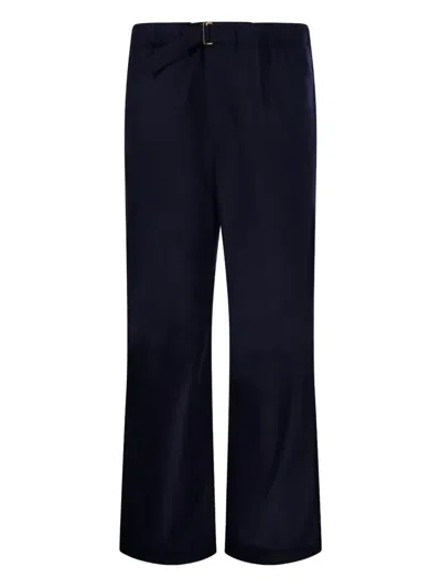 Darkpark Jordan Buckle Trousers In Blue