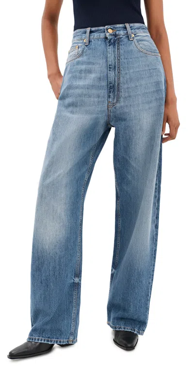 Darkpark Jules Wide Leg Jeans Sunset Blue