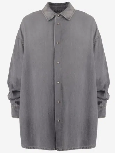 DARKPARK DARKPARK KEANU SHIRT IN COTTON AND LYOCELL