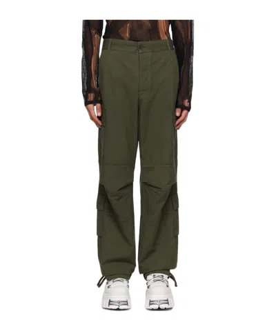 Darkpark Khaki Saint Cargo Pants In Green