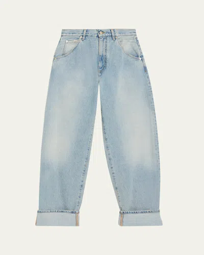 Darkpark Khris Barrel Jeans In Blue