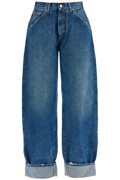 Darkpark Khris Barrel Jeans In Blue