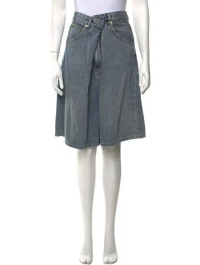 Pre-owned Darkpark Knee-length Shorts In Blue