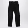 Darkpark Larry Slim Fit Jeans Washed Black In Black