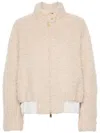 Darkpark Lee Bomber Jacket In White