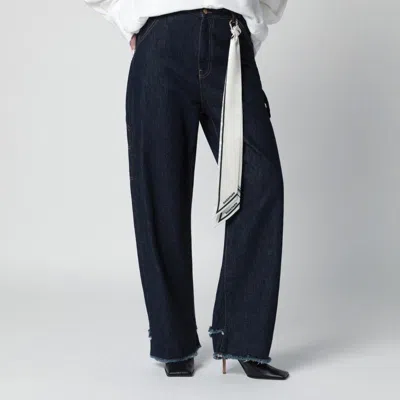 Darkpark Lisa Carpenter Jeans With Chain In Black