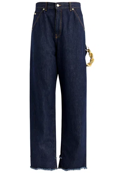 DARKPARK DARKPARK LISA CHAIN-EMBELLISHED WIDE-LEG JEANS
