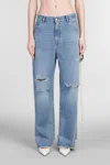 Shop Darkpark Lisa Jeans In Blue