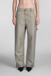 Darkpark Lisa Lurex Jeans In Blue
