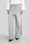 Darkpark Lisa Jeans In Grey Denim In Blue