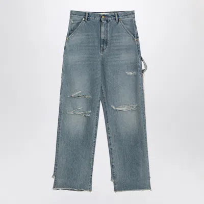 DARKPARK DARKPARK LISA LIGHT BLUE WASHED RIPPED JEANS