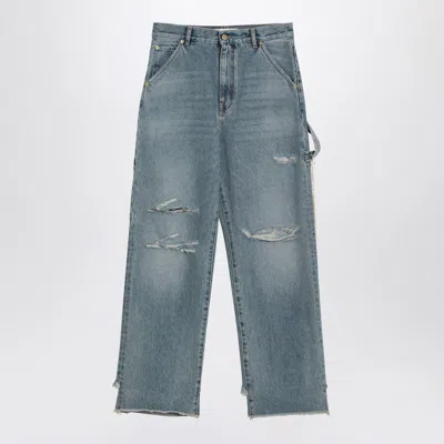 DARKPARK DARKPARK LISA LIGHT WASHED RIPPED JEANS