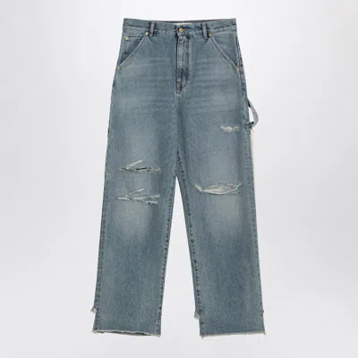 DARKPARK DARKPARK LISA LIGHT WASHED RIPPED JEANS