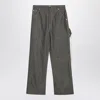 Darkpark Grey Cotton Lisa Trousers