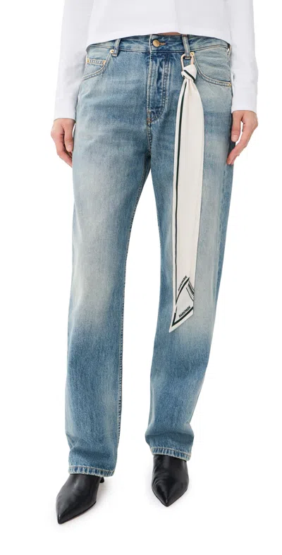 Darkpark Liz Boyfriend Jeans Light Wash In Blue