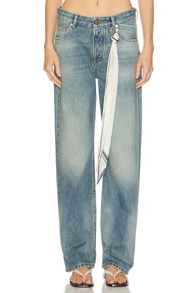 Darkpark Liz Boyfriend Straight Leg In Blue