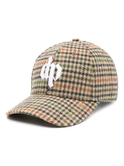 Darkpark Logo-embroidered Cap In Neutrals