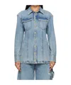 Shop Darkpark Nicole Jacket In Blue
