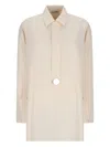 Darkpark Long-sleeve Shirt In White