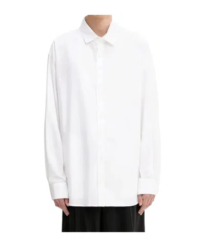 Darkpark Long Sleeve Shirt In White