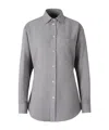 Darkpark 'anne' Shirt Chest Pocket Detail In Gray